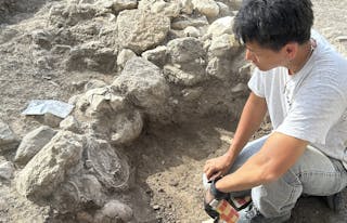 Professor Kaz Hayashi and Tarsha Sylvester S’25 Reflect on Their Summer at Tel Shimron Excavations in Israel