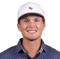 Jacob Ferrin. Played a central role throughout the fall, tying for second at the MIAC Championship with a score of 221 (+5). Opened the Saint John’s Invitational with a first-round 68 and finished inside the top five. Added a 19th-place finish (+3) at the Golfweek October Classic, highlighted by a second-round 69.