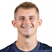 Ryan Swanda, senior defender. Anchored the back line while playing a team-leading 1655 minutes and contributing six goals from the defensive position. Played a central role in key results, including a hat trick in the 4-3 comeback win at Saint Mary’s and a late equalizer in the road draw at No. 8 Augsburg.