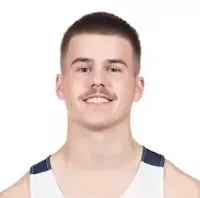 Nick Bovitz, jumps. Set a school record in the long jump at 6.98m. Won both horizontal jump events at the MIAC Championships.