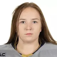 Ashley Gustafson (Hess), goaltender. Anchored the Royals' defense throughout the season, finishing with a .936 save percentage and 11 wins. She delivered a historic 60-save performance against Gustavus Adolphus, falling just six stops shy of the program's single-game record.