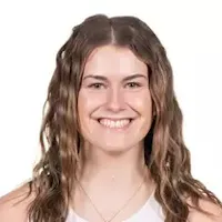 Anna Speratos, thrower. Ranked among national leaders in the weight throw throughout the season. Set a program record and earned All-American honors.