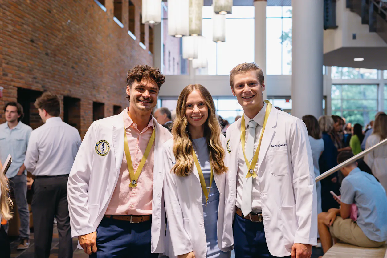 Group of nursing students