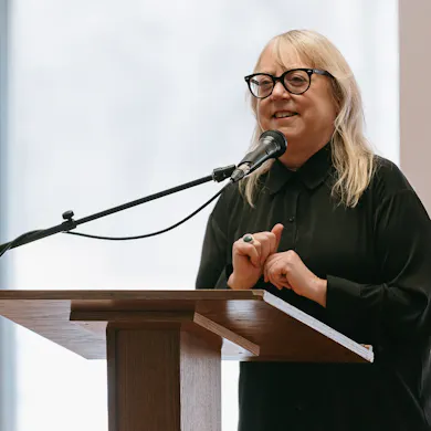Karen Swallow Prior speaking 