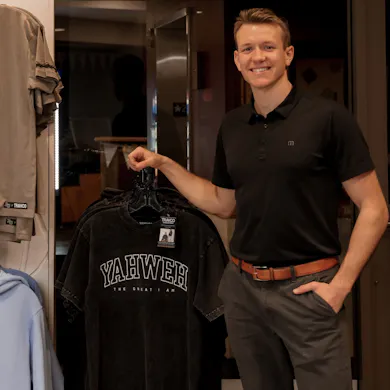 Travis Jensen and apparel