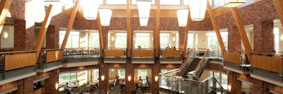 See a view of the Monson Dining Center.