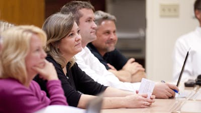 Students in class