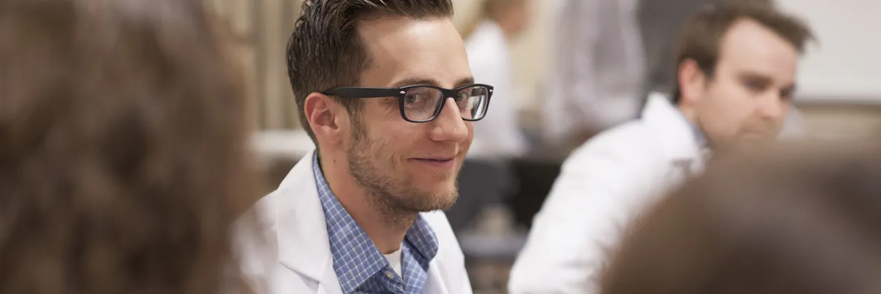 Physician Assistant student smiling