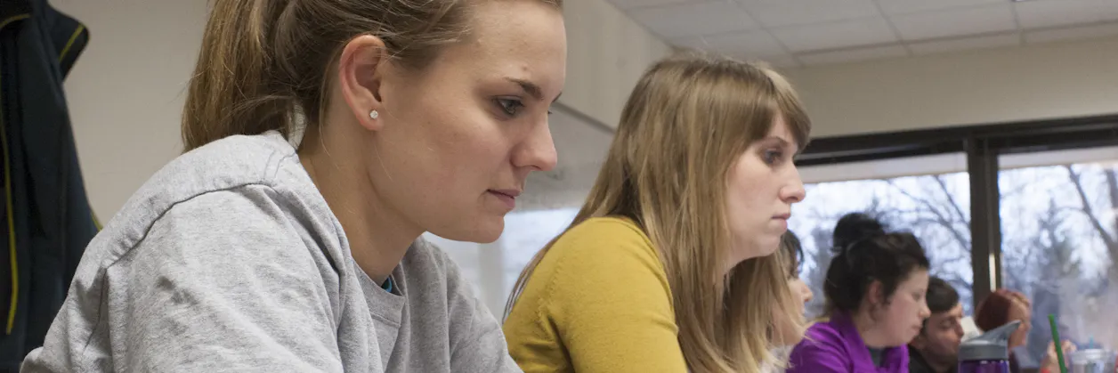 Students in class