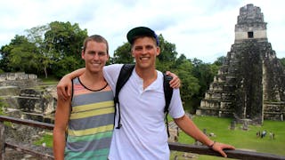 Students in Tikal