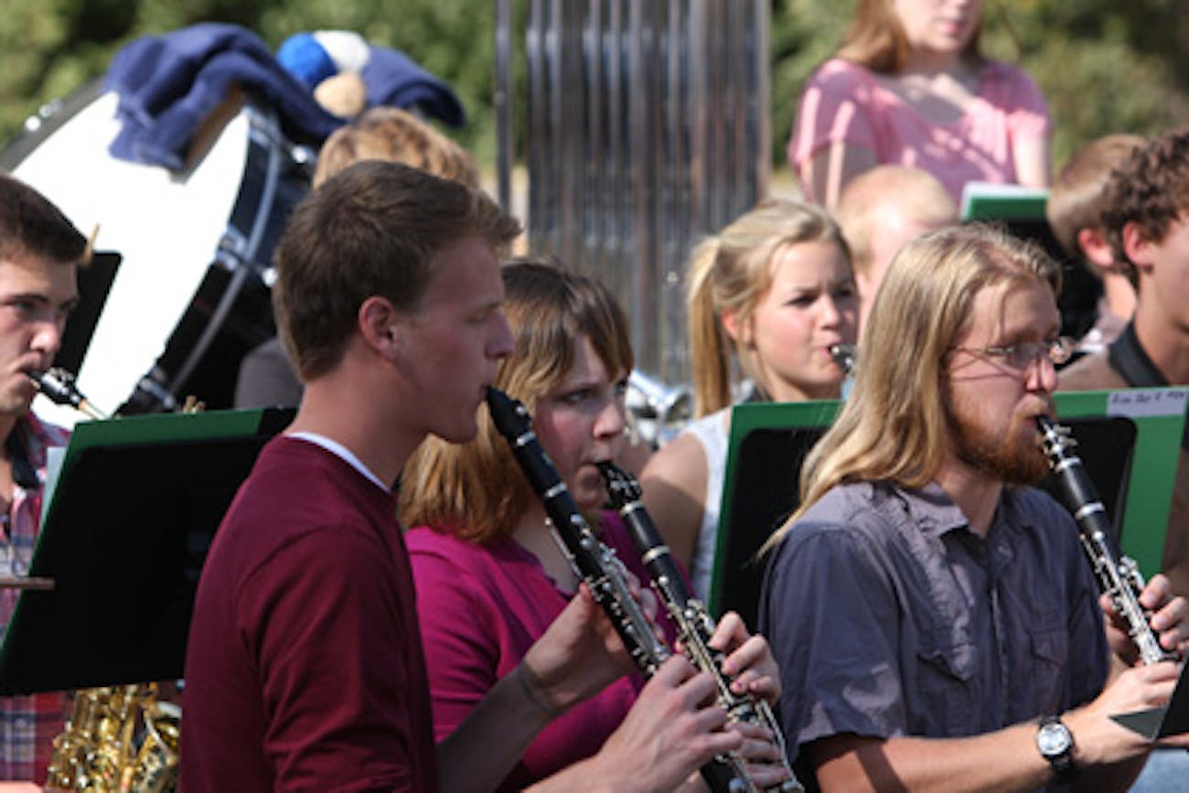 Bethel Band Performs at Arden Hills Fall Festival Bethel University
