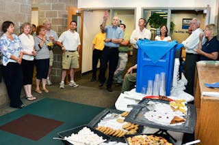 Facilities Management Celebrates New Office