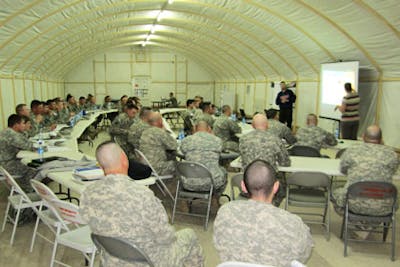 Bethel Faculty Member Travels to Kuwait to Talk to Troops