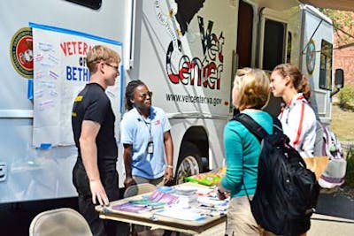Mobile Veterans Center Visits Bethel