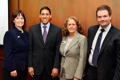 Rajiv Shah Includes Bethel in One-Day Twin Cities Stop