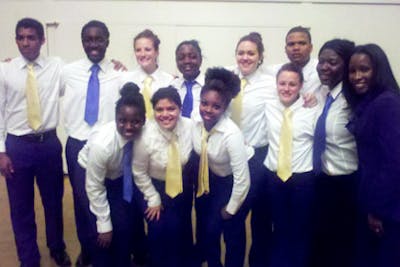Bethel's Step Team Celebrates Unity
