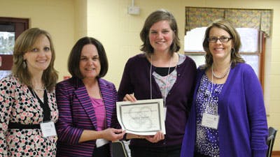 Spanish Major Receives Emerging Scholars' Award