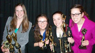 Forensics Team Places at National Tournament