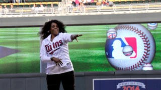 Campus Pastor Throws First Pitch at Twins Game
