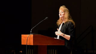 Krista Tippett Speaks at “Faithful Science” Convocation