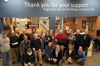 Bethel Adult Business Students Help Local Store