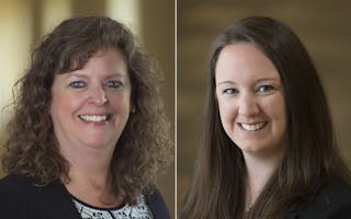 Professors Christy Hanson and Lisa Silmser Recognized for Excellence