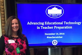 Bethel Program Director Attends Educational Technology Summit at White House