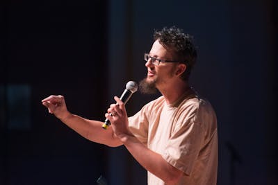 Shane Claiborne Challenges Students to be &amp;#8220;Easter People&amp;#8221;