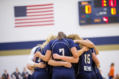 Volleyball Team Bus Involved in Vehicle Accident