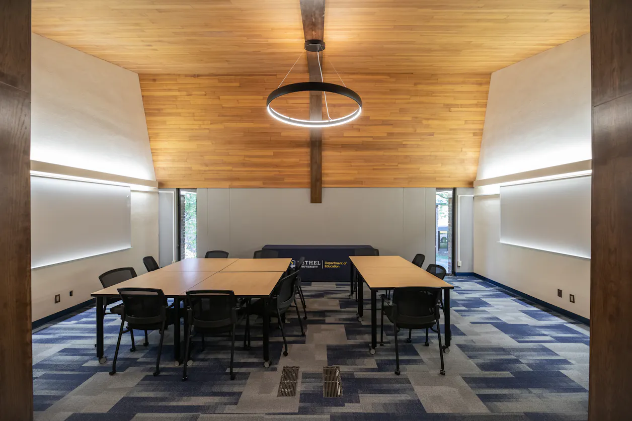 One of the new Department of Education spaces at Bethel's lakeside Center