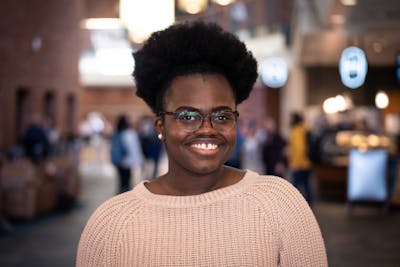 Hilda Davis, social work major at Bethel University