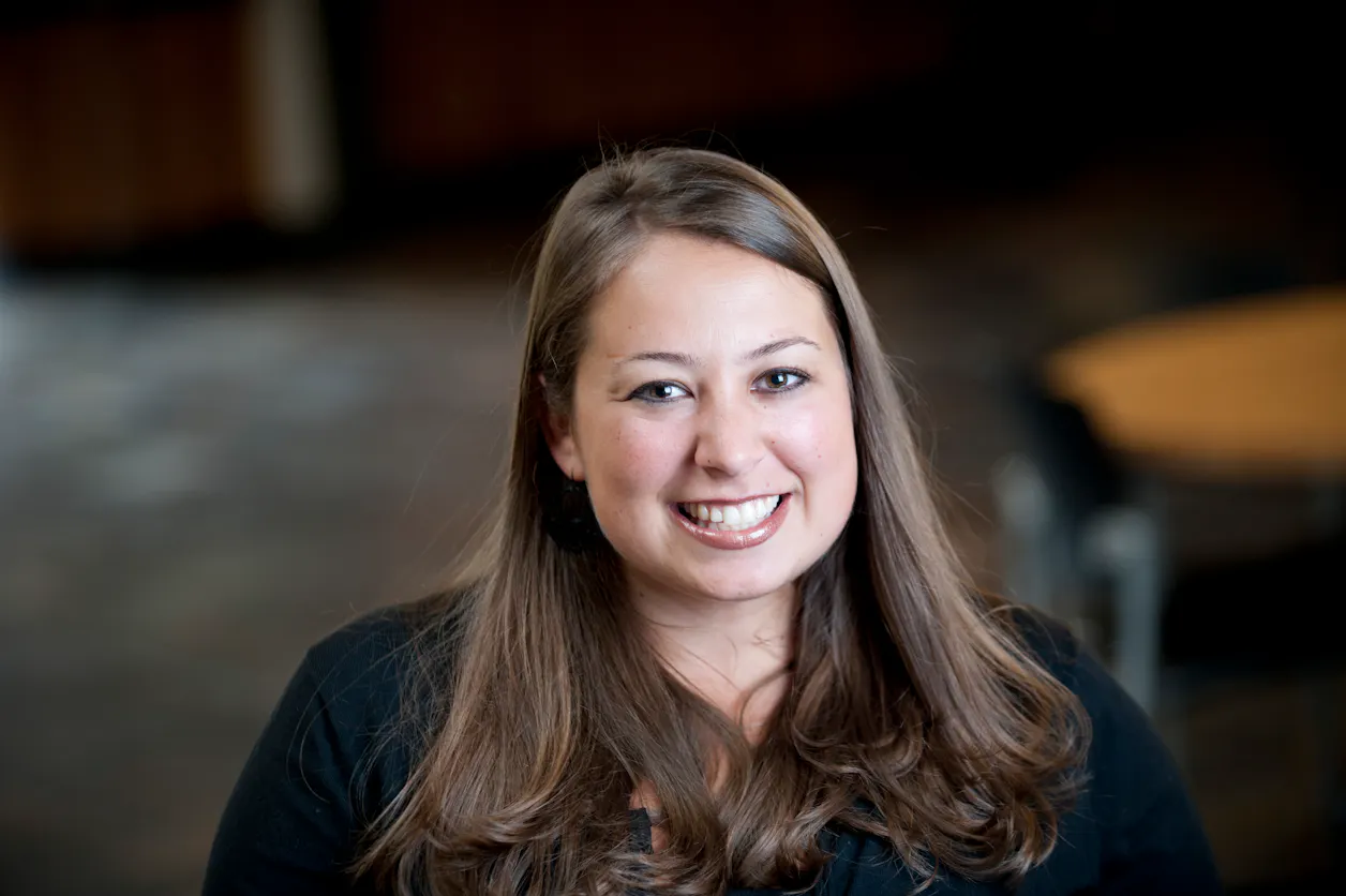 Kendall Engelke Davis ’07, resident director in Nelson Hall