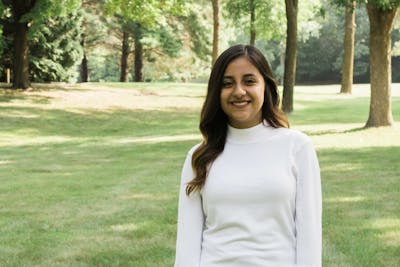 Lizzie Sanchez, sophomore community health major at Bethel University