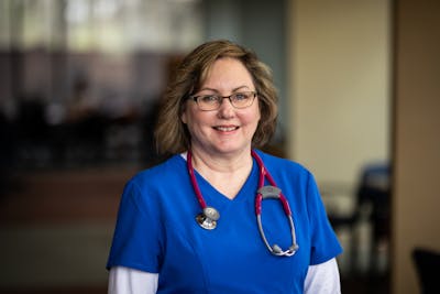 Nursing student Shirlene Schmidt '19