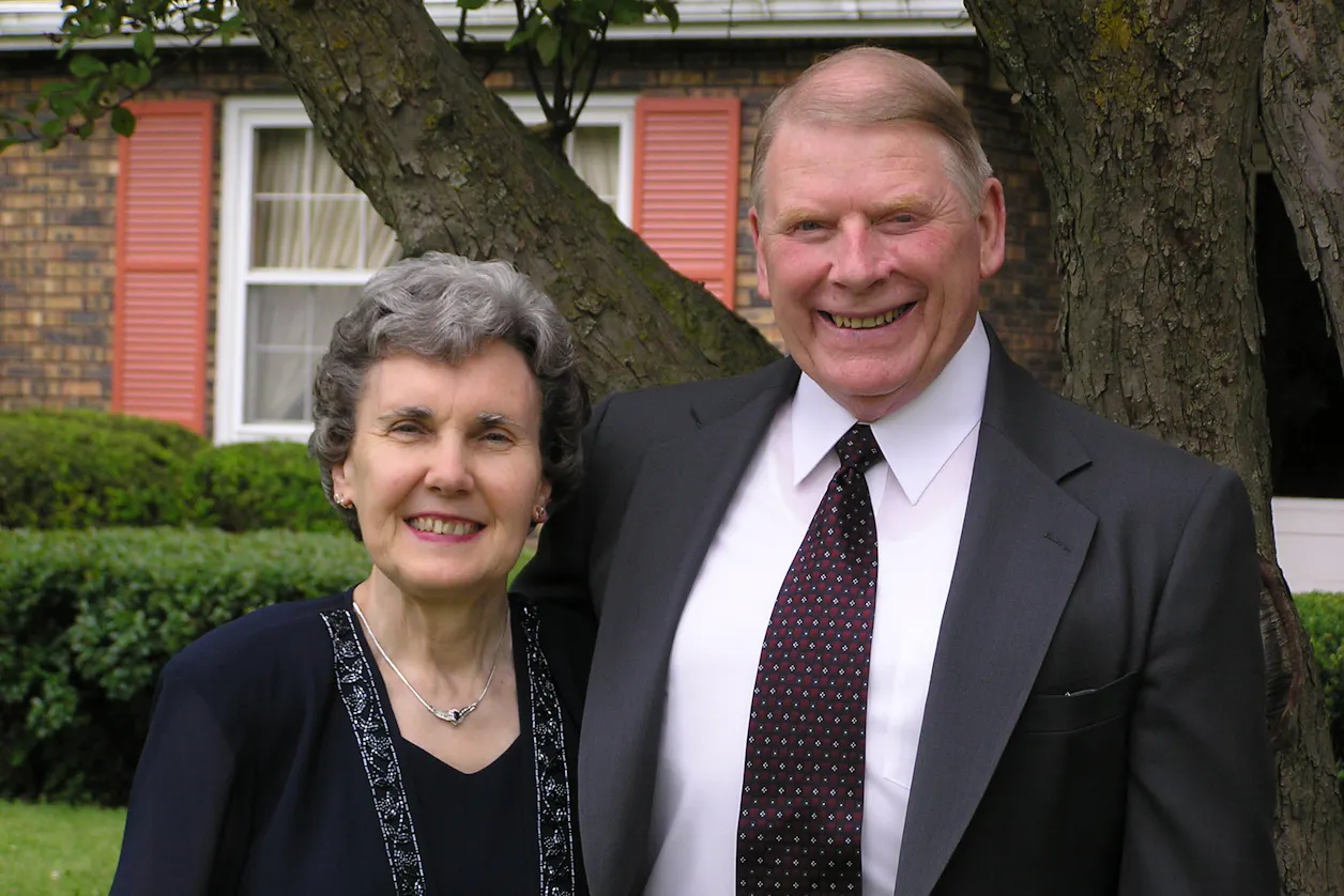 Bethel donors Bob and Gladys Erickson