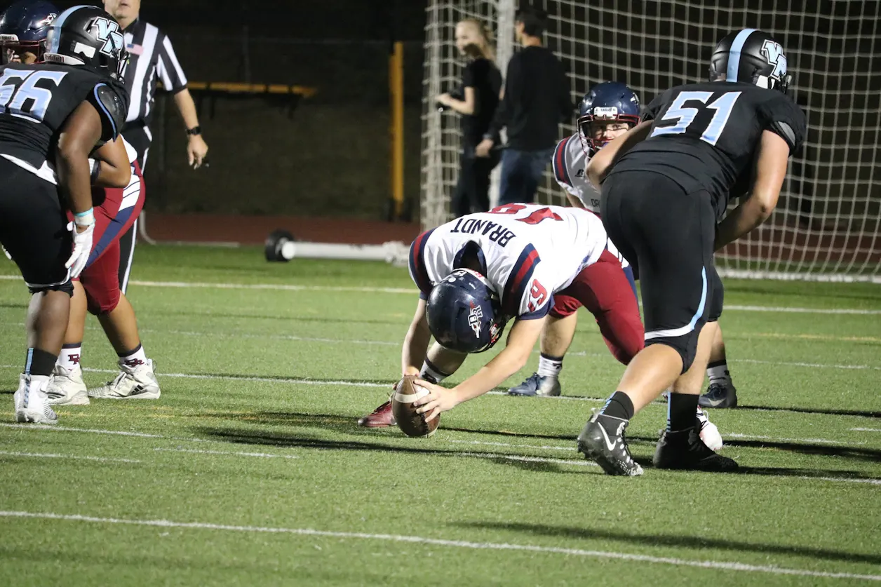Along with his position as safety on defense, Luke '24 was a long snapper on his high school football team. 