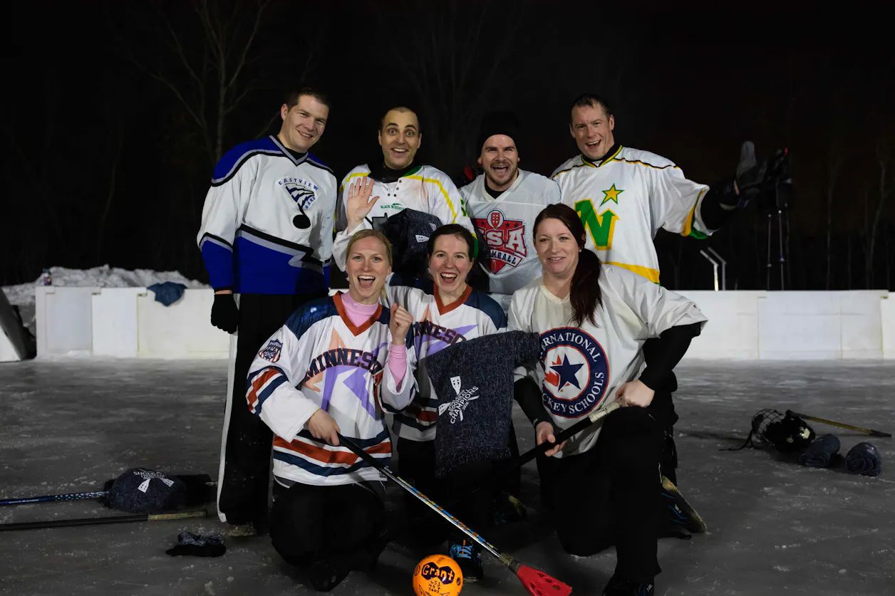 Broomball tournament