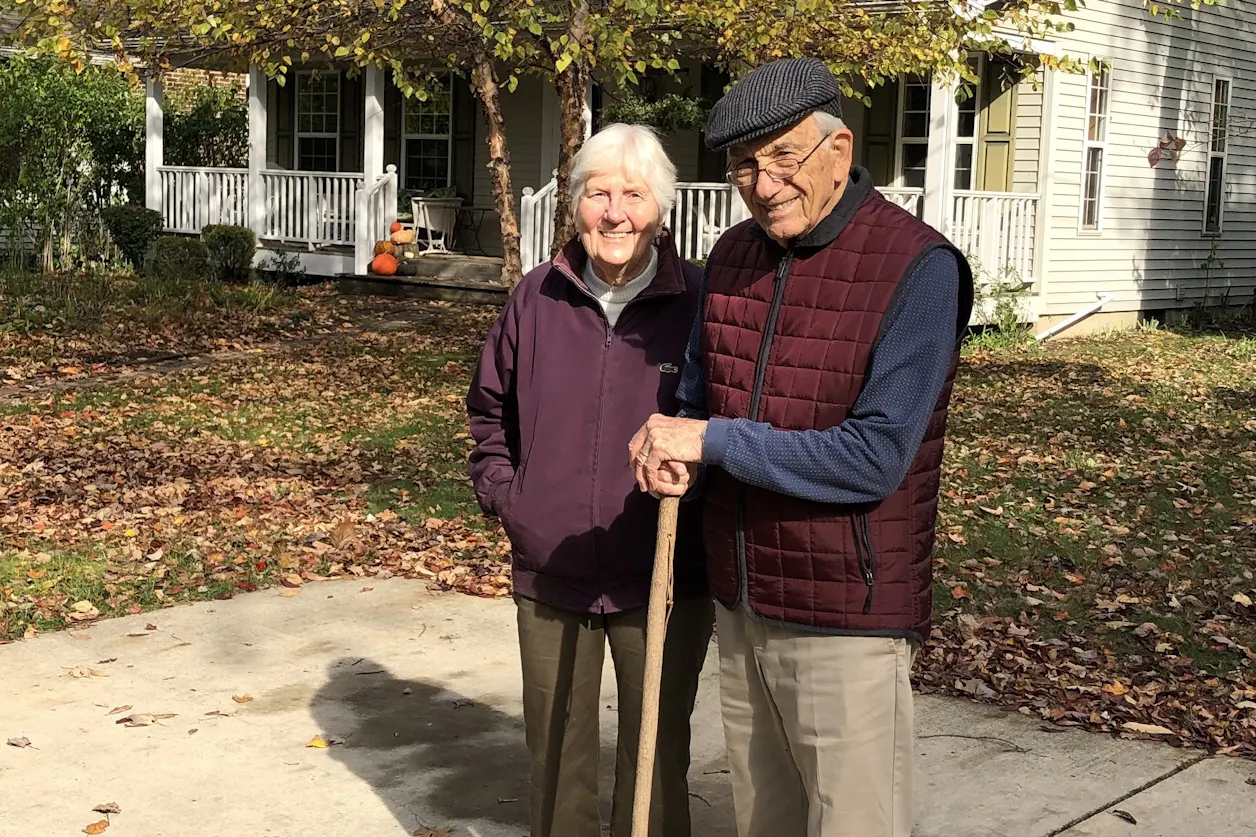 Marge (Helgren) AA’49, ’69 and Karl Lachler’ 50
