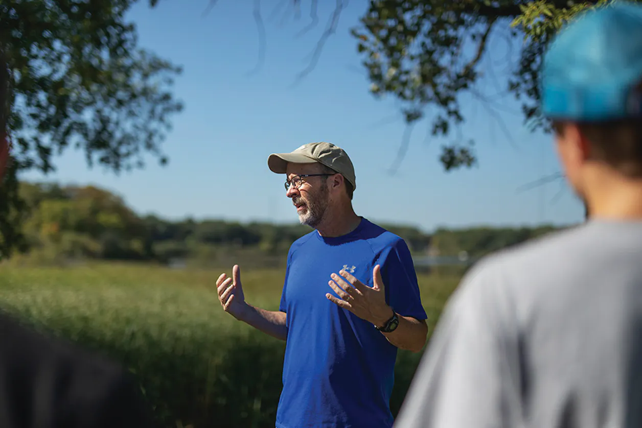 Ken Petersen, professor of biological sciences