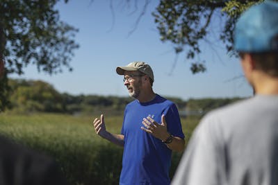 Ken Petersen, professor of biological sciences
