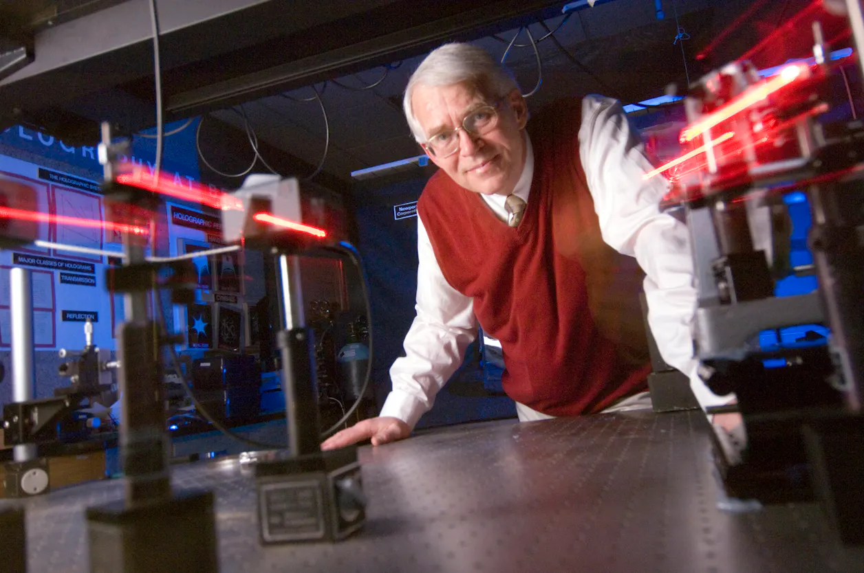 At Bethel, Peterson advocated for advancing research and high-level labs in the physics and engineering department.