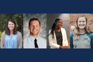Bethel students Maddie Christy '20, Jake Marsh '20, Cassandra Dixon '20, and Koressa Weems '20 were named recipients of the 2020 Servant Leadership Awards.