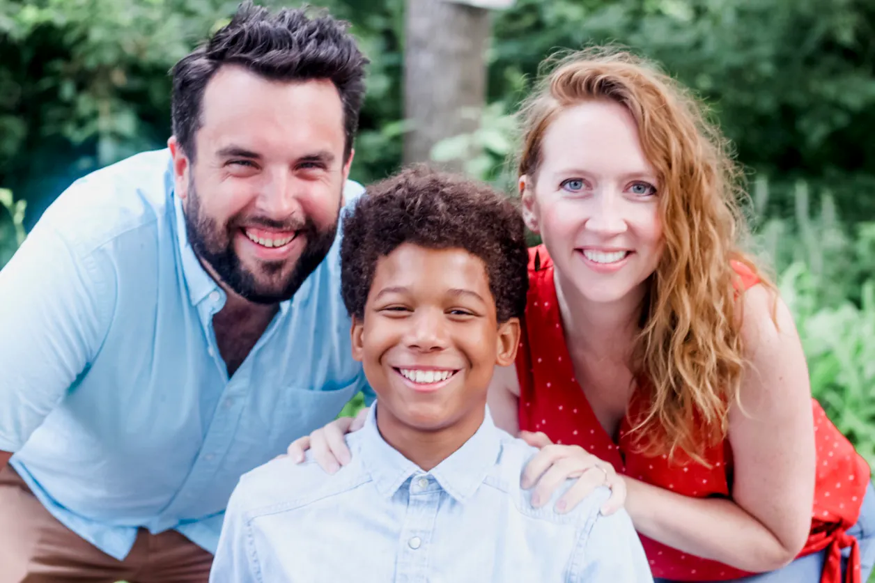 Bethel alumna Kaycee Stanley and her family