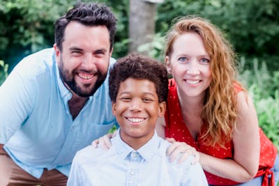 Bethel alumna Kaycee Stanley and her family