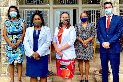 Along with her role as CEO, founder, and international medical director of Canopy Global Foundation, Karysse Trandem (middle) is the national medical director of Save the Storks, the medical director of two pregnancy clinics in Southwest Florida, and an OB-GYN hospitalist and clinical professor for the University of Central Florida at Health Park Hospital, Fort Myers. 
