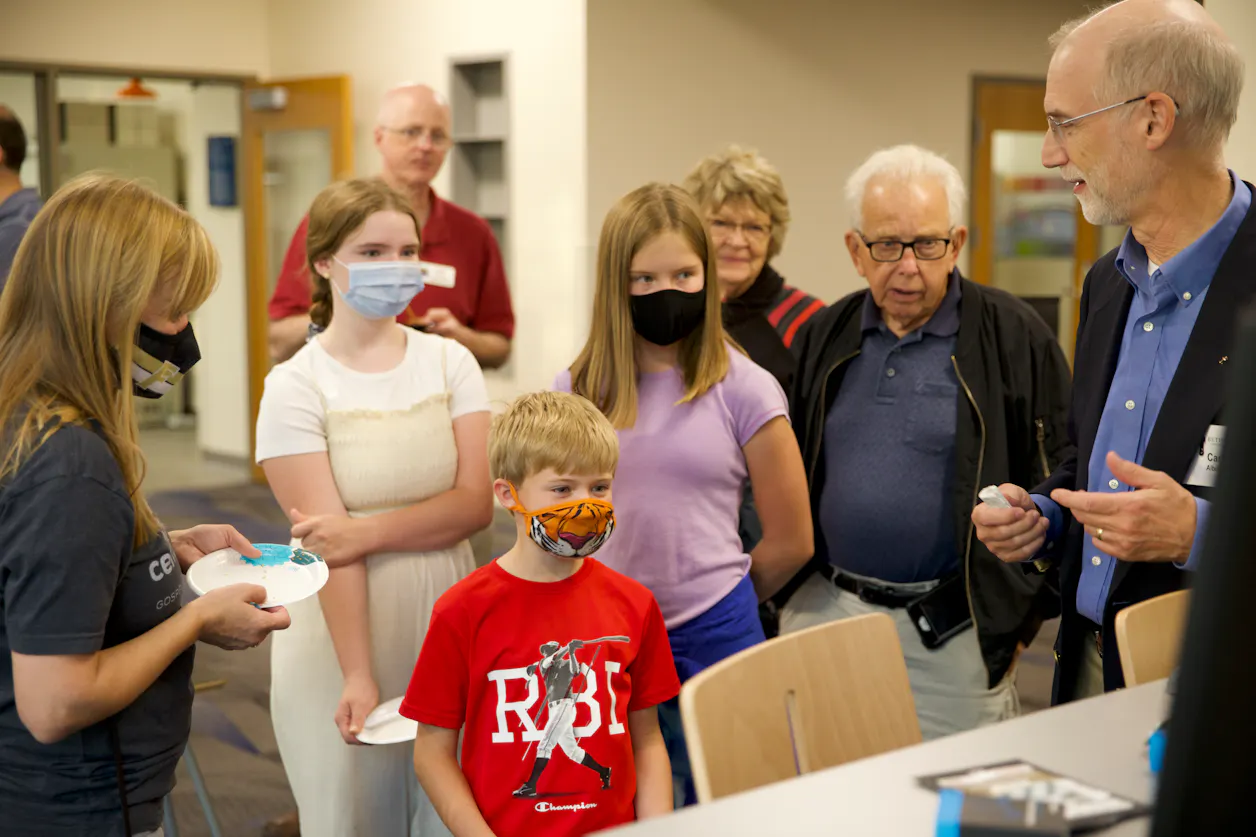 There was something for everyone at Bethel's Grand (re)Opening of the Science Spaces last Wednesday.