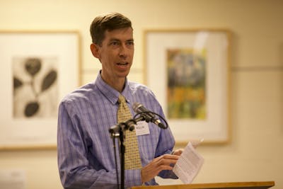 “Together, we're celebrating the blessing of science facilities that will attract students and support the quality of teaching and learning we do at Bethel,” says Professor of Chemistry Rollin King.
