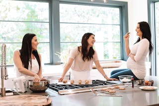 "At the end of the day we're all wives, moms, and sisters," Lunski says. "We tried our products, and we thought, 'This is the kind of pasta that we want to eat and the kind of food that we want to feed our families.'"
