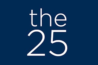The 25 logo