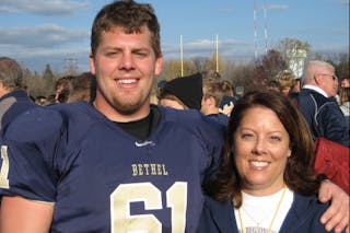 Becky Wahlund and Kyle Wahlund ’11